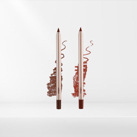 BASIC BEAUTY - Gel Lip Liner Duo in Latte and Cocoa