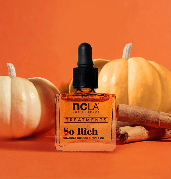 NCLA BEAUTY - SO RICH VITAMIN E INFUSED CUTICLE OIL: PUMPKIN SPICE