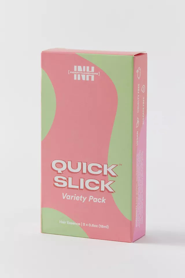 INSERT NAME HERE HAIRCARE - Quick Slick Variety Pack