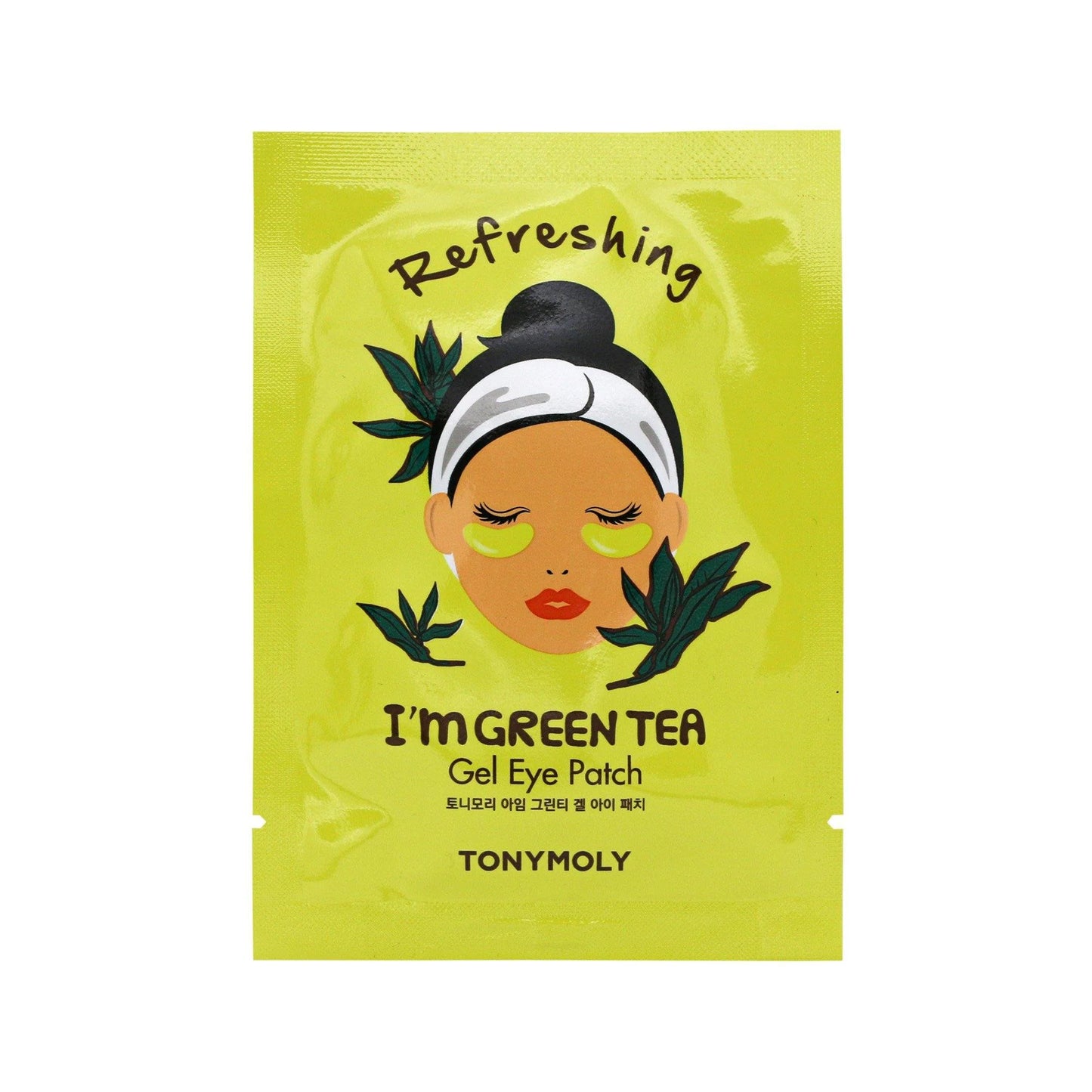 TONYMOLY - I'M GREEN TEA EYE PATCH - HYDROGEL | KOREAN SKIN CARE