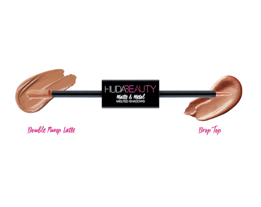 HUDA BEAUTY - Matte & Metal Melted Double Ended Liquid Eyeshadows