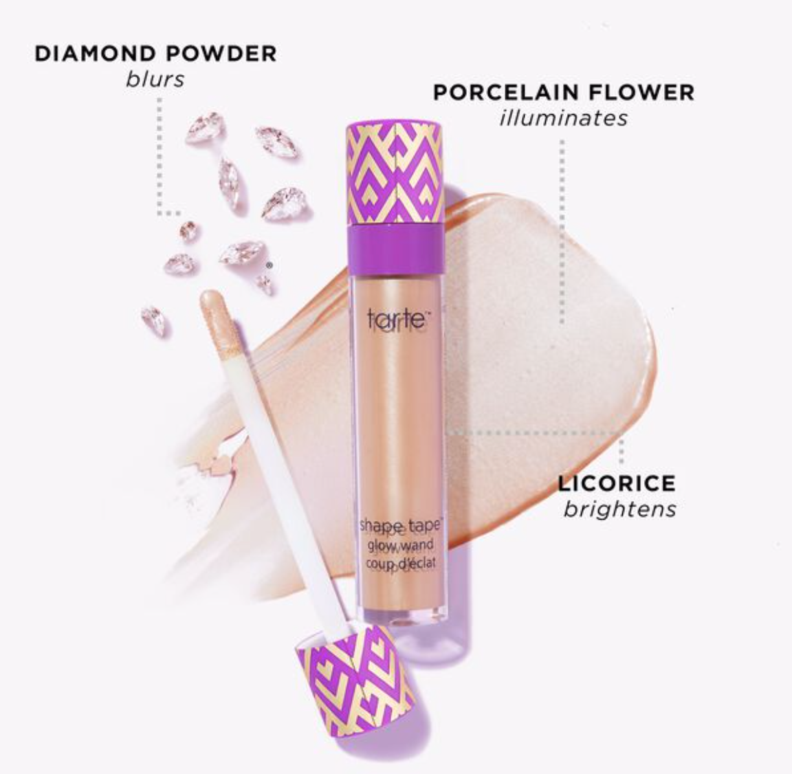 tarte cosmetics - shape tape™ glow wand in Dream (champagne glow)